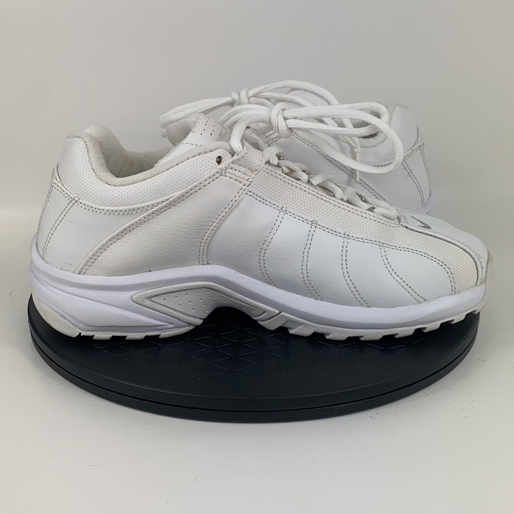 Nike VXT White Leather Athletic Cross Training Shoes 310234-101 Men's Size 8.5 - Picture 10 of 13